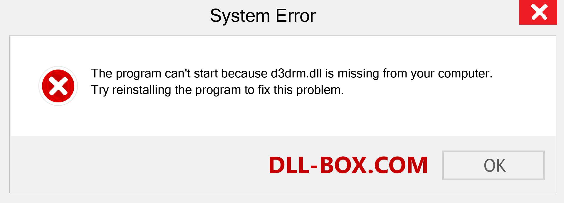  d3drm.dll file is missing?. Download for Windows 7, 8, 10 - Fix  d3drm dll Missing Error on Windows, photos, images
